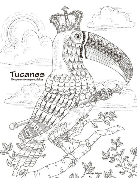 Tucanes Libro Para Colorear Para Adultos 1