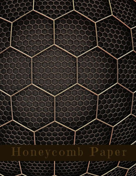Honeycomb Paper: Hex paper (or honeycomb paper),This large hexagons measure .5" per side.100 pages, 8.5 x 11.GET YOUR GAME ON :-)