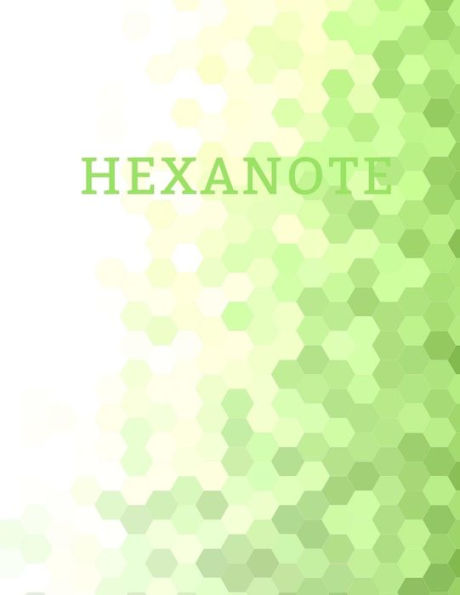Hexanote: Hex paper (or honeycomb paper),This large hexagons measure .5" per side.100 pages, 8.5 x 11.GET YOUR GAME ON :-)