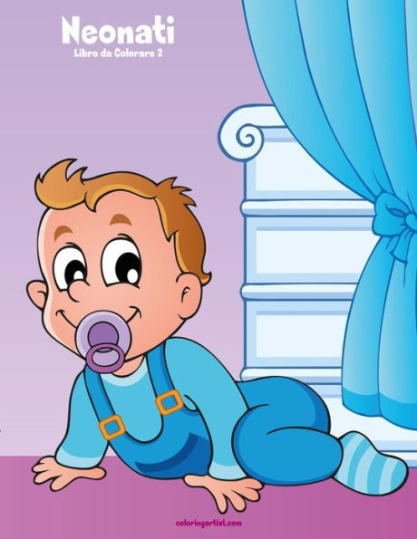 Neonati Libro Da Colorare 2