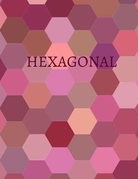 Hexagonal: Hex paper (or honeycomb paper),This Small hexagons measure .2" per side.100 pages, 8.5 x 11.GET YOUR GAME ON :-)