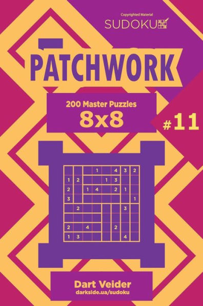 Sudoku Patchwork - 200 Master Puzzles 8X8