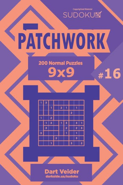 Sudoku Patchwork - 200 Normal Puzzles 9X9