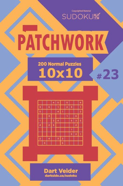 Sudoku Patchwork - 200 Normal Puzzles 10X10