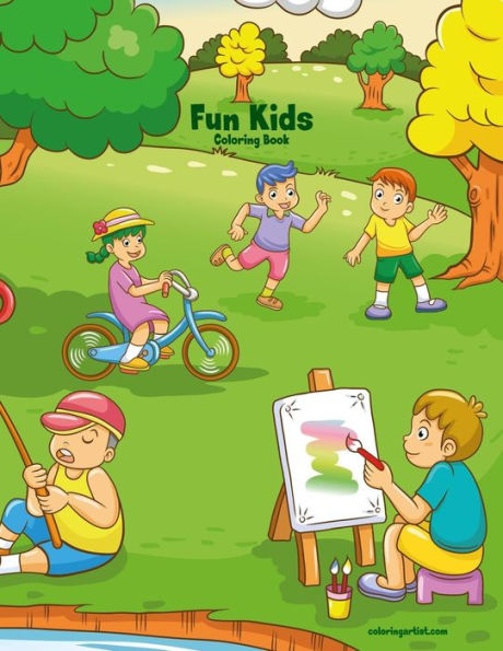 Fun Kids Coloring Book 1