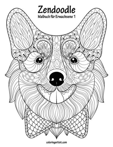 Malbuch Mit Zendoodle Für Erwachsene 1