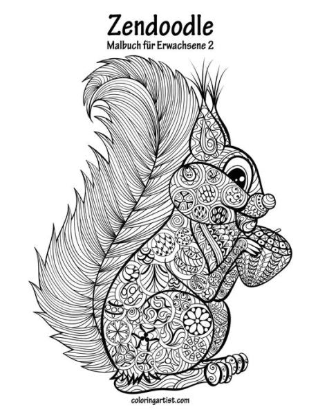 Malbuch Mit Zendoodle Für Erwachsene 2