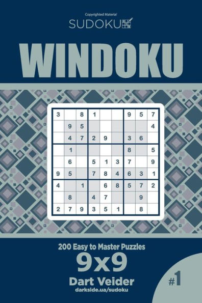 Sudoku Windoku - 200 Easy To Master Puzzles 9X9