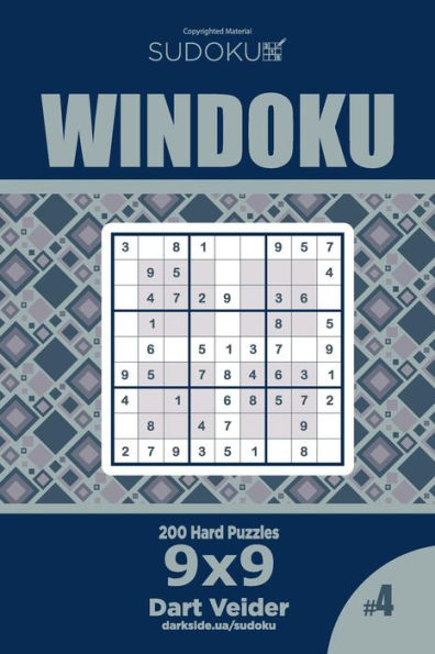Sudoku Windoku - 200 Hard Puzzles 9X9