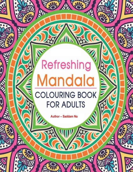 Refreshing Mandala Coloring Book For Adults