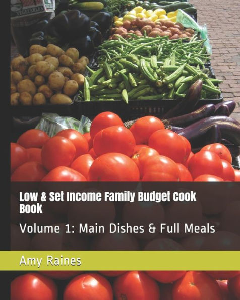 Low & Set Income Family Budget Cook Book : Main Dish And Full Meals