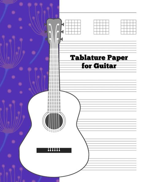 Tablature Paper For Guitar - 9781730881169