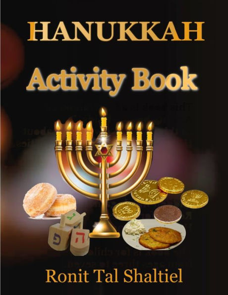 Hanukkah Activity book: For kids-Coloring, Maze, Hidden words game and more. (Jewish Holiday Activity books)
