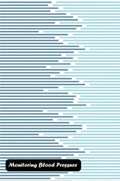 Monitoring Blood Pressure : Abstract Minimal Design Stripe And Horizontal Line Cover