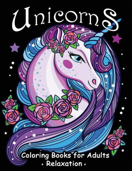 Unicorns Coloring Books For Adults Relaxation : New Collection
