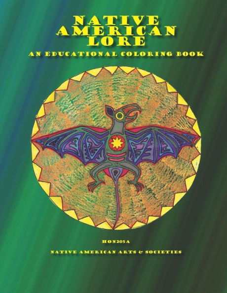 Native American Lore An Educational Coloring Book : Class Research Project