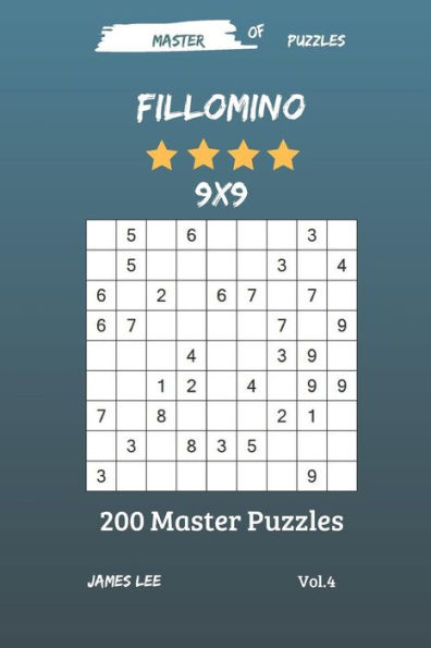 Master Of Puzzles - Fillomino 200 Master Puzzles 9X9