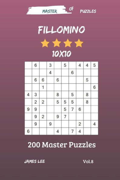 Master Of Puzzles - Fillomino 200 Master Puzzles 10X10