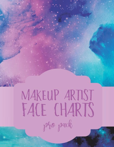 Makeup Artist Face Charts : Pro Pack - 9781731348777