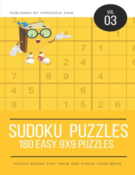 Sudoku Puzzles - 180 Easy 9X9 Puzzles
