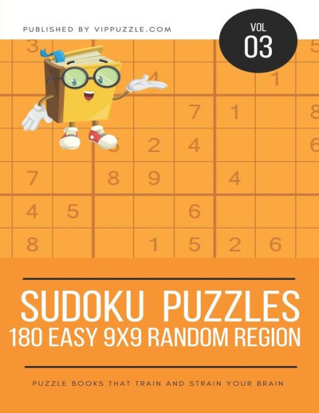 Sudoku Puzzles - 180 Easy 9X9 Random Region - 9781731392145