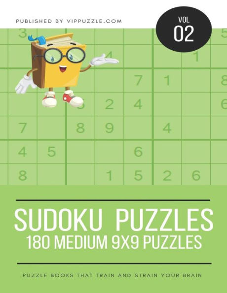 Sudoku Puzzles - 180 Medium 9X9 Puzzles - 9781731487247