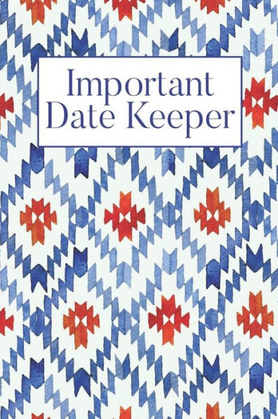 Important Date Keeper: Abstract Blue