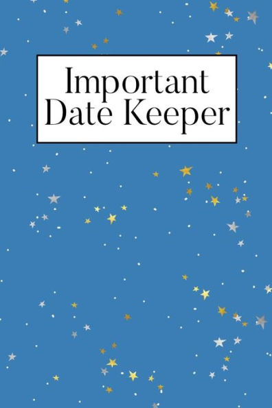 Important Date Keeper: Little Stars