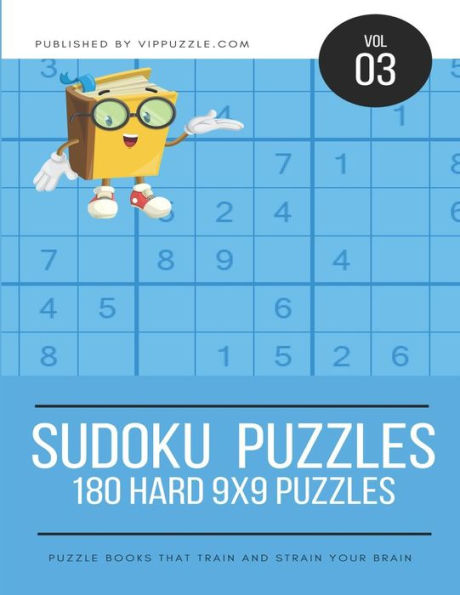 Sudoku Puzzles - 180 Hard 9X9 Puzzles - 9781731523365