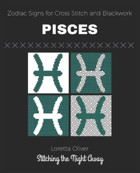 Pisces Zodiac Signs For Cross Stitch And Blackwork