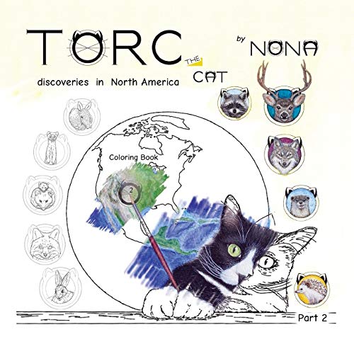 TORC the CAT Discoveries in North America Coloring Book