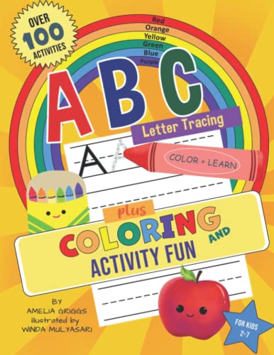 ABC Letter Tracing PLUS Coloring and Activity Fun! : JUMBO Coloring and Activity Book