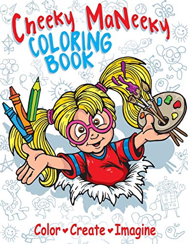 Cheeky MaNeeky Coloring Book : Part II