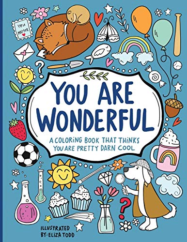 You Are Wonderful : A Coloring Book That Thinks You Are Pretty Darn Cool