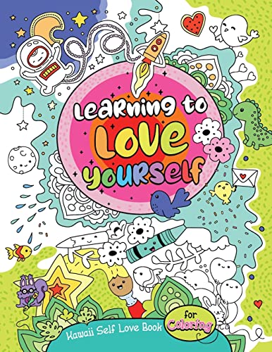 Kawaii Self Love Book For Coloring