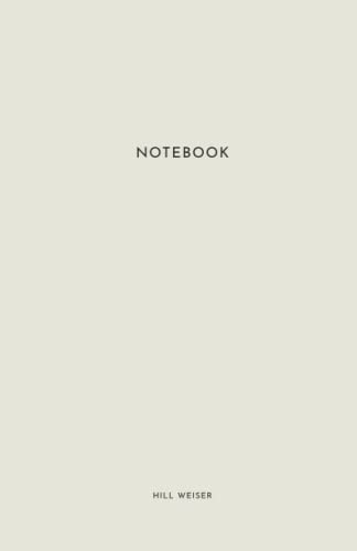 Notebook : Essentials Collection - Minimalistic Classic Lined Journal 114 Pages - Size 5.5 X 8.5