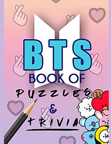 Kpop Bts Book Of Puzzles & Trivia