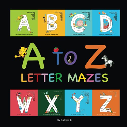 A To Z Letter Mazes