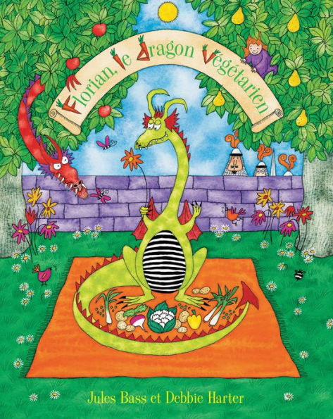 Florian, le dragon vegetarien (French Edition)