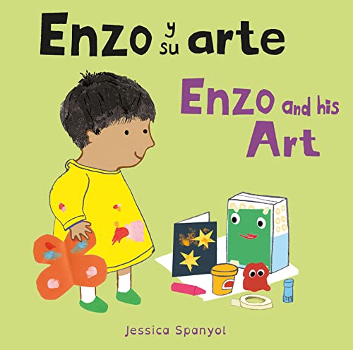Enzo Y Su Arte/ Enzo And His Art (Enzo's Jobs, 4) (English And Spanish Edition)