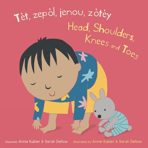 T?t, Zep?l, Jenou, Z?t?y/ Head, Shoulders, Knees and Toes (Baby Rhyme Time) (English and Haitian Edition) (Haitian and English Edition)