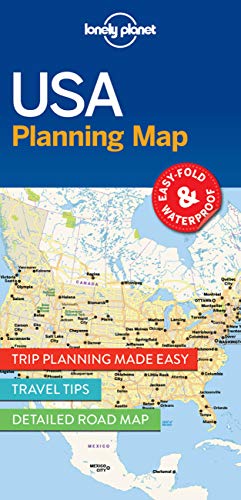 Lonely Planet Usa Planning Map 1 (Planning Maps)