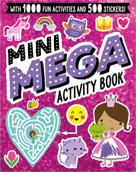 Mini Mega Sticker Book Pink