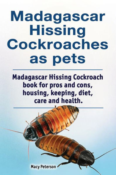 Madagascar Hissing Cockroaches As Pets. Madagascar Hissing Cockroach Book For Pros And Cons, Housing, Keeping, Diet, Care And Health