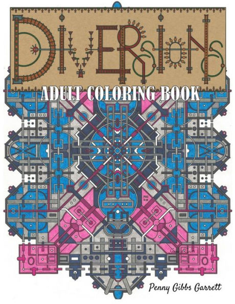 Diversions: Adult Coloring Book