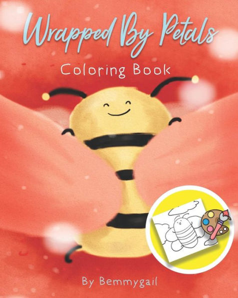 Wrapped By Petals Coloring Book
