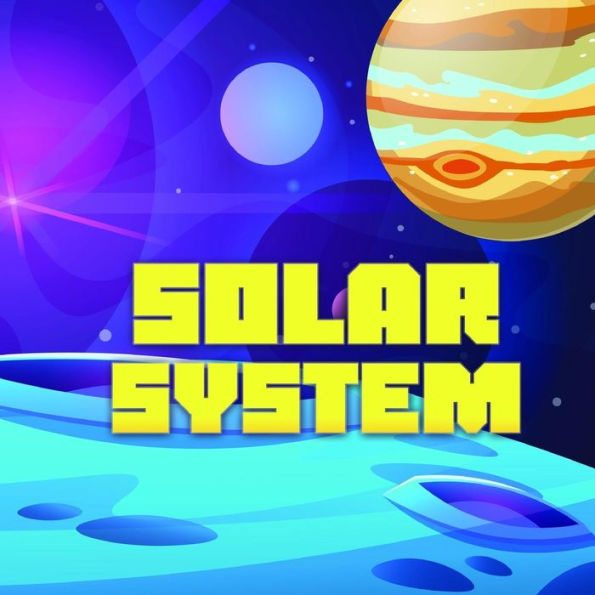 Solar System : Space Book For Children From 6 To 10 Years Old With Elements Of Coloring.