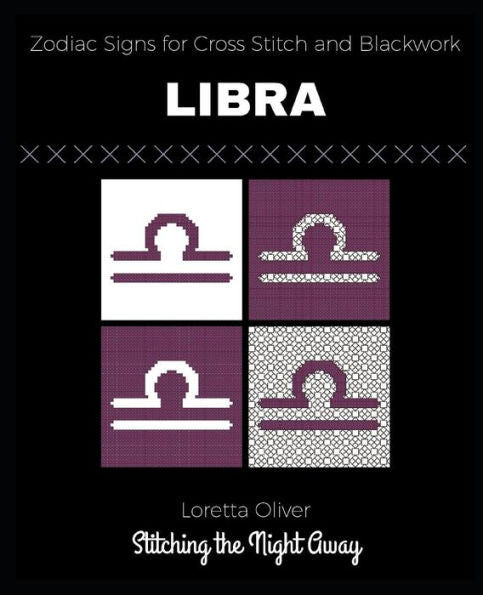 Libra Zodiac Signs For Cross Stitch And Blackwork