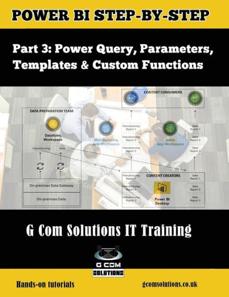 Power Bi Step-By-Step Part 3 : Power Query, Parameters, Templates & Custom Functions: Power Bi Mastery Through Hands-On Tutorials