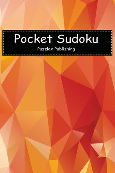 Pocket Sudoku : Easy Sudoku Puzzle Game For Beginers With Abstract Triangle Polygonal Background Cover